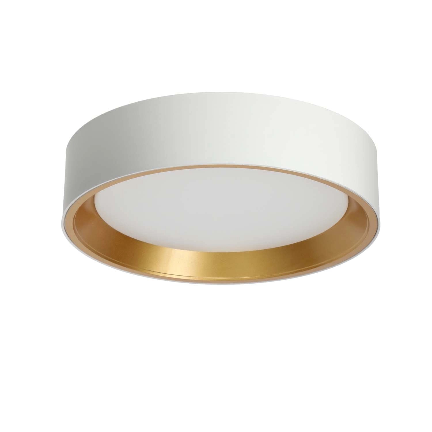 ORO Plafon LED BENTO 18W 4000K 1000lm śr. 29cm biało-złoty