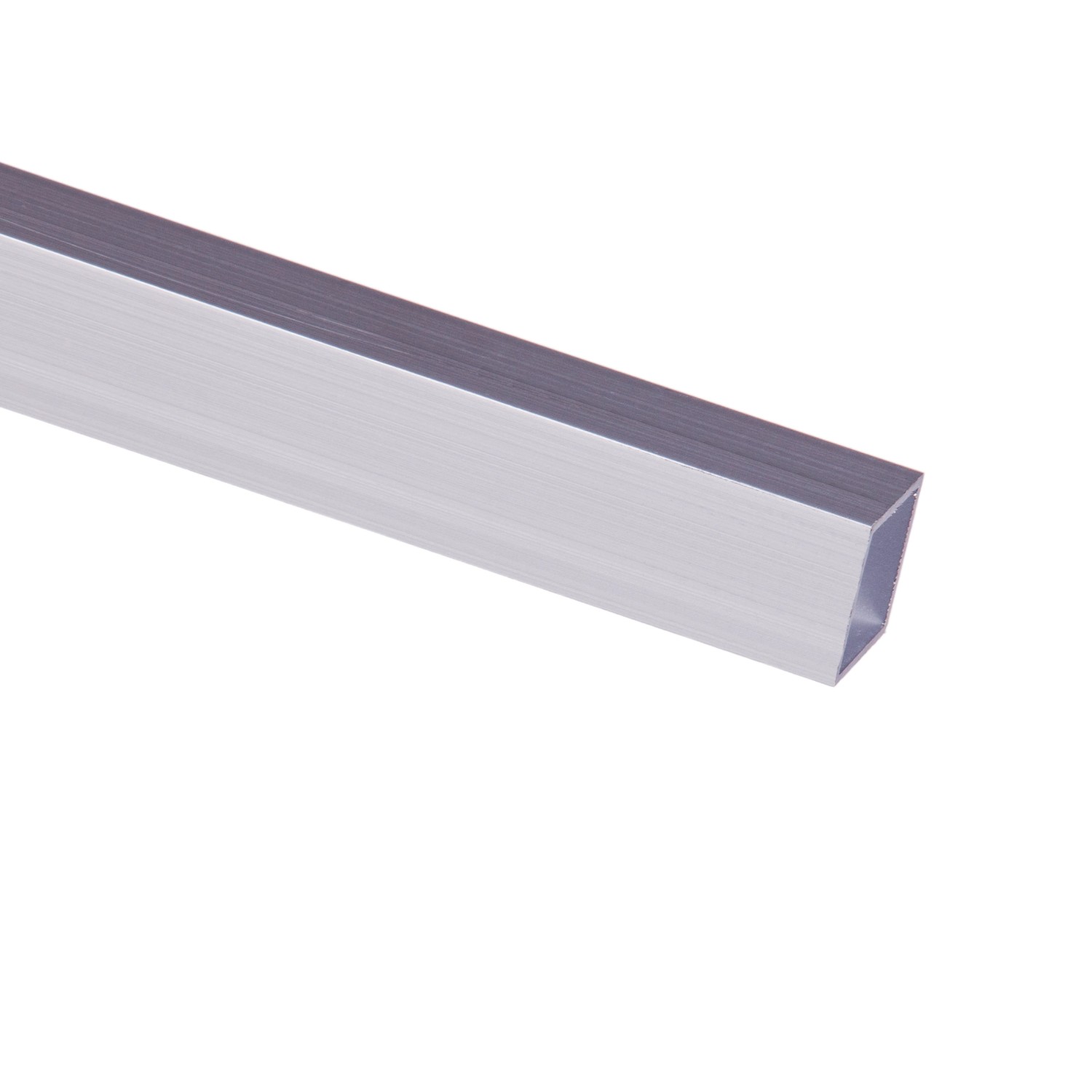 GAH Alberts Rura kwadratowa aluminiowa anodowana 25 mm x 25 mm x 1000 mm