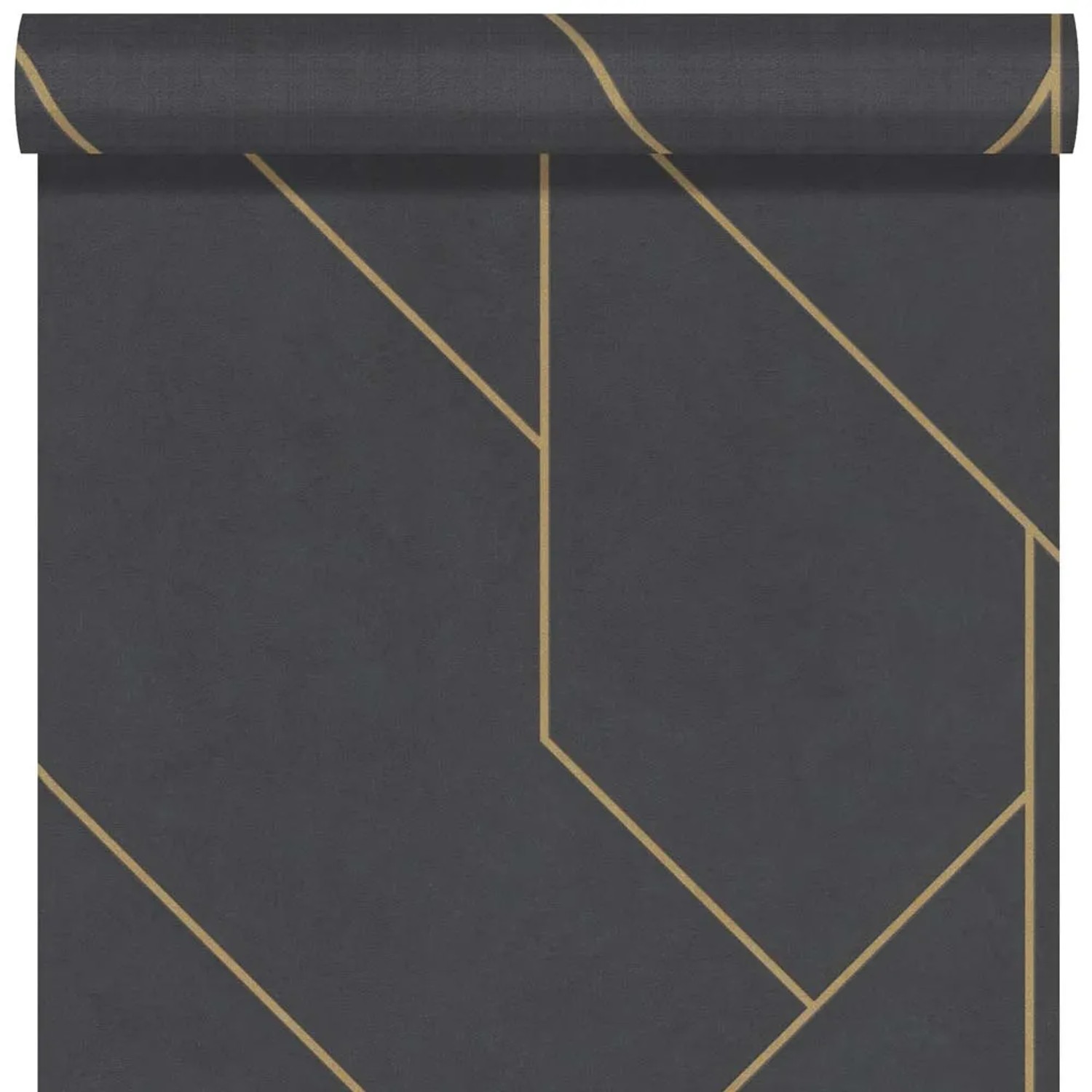 Tapeta winylowa na flizelinie BRICK LANE czarna