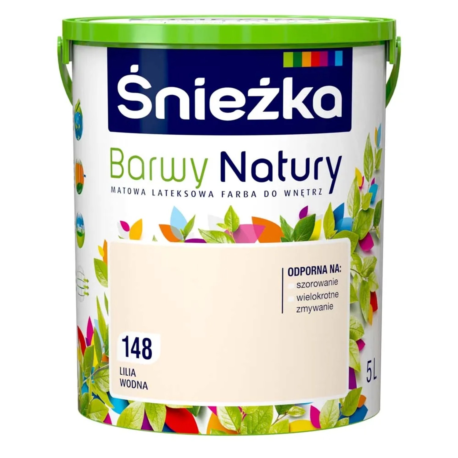 Farba Śnieżka Barwy Natury lilia wodna 5 l
