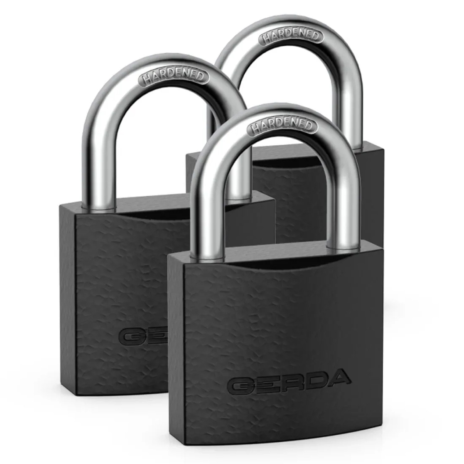 Gerda Zestaw kłódek żeliwnych 30 mm 3 szt.