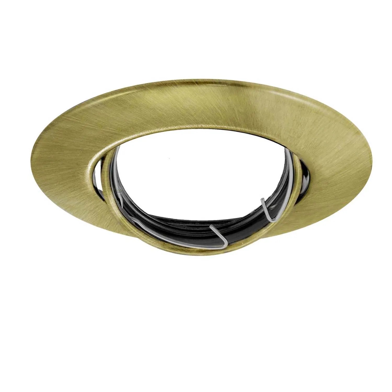 Goldlux Oczko podtynkowe regulowane OPIN MR16 8W LED patyna