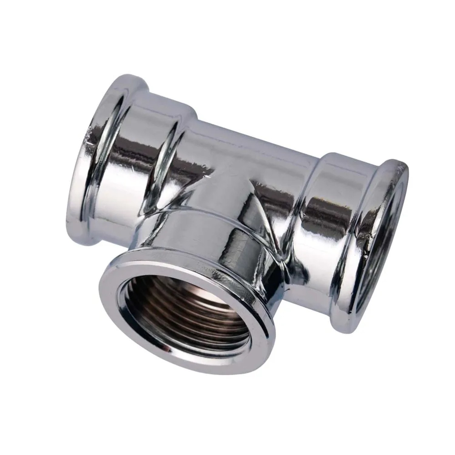 Fluvius Trójnik GW chrom 3/8"