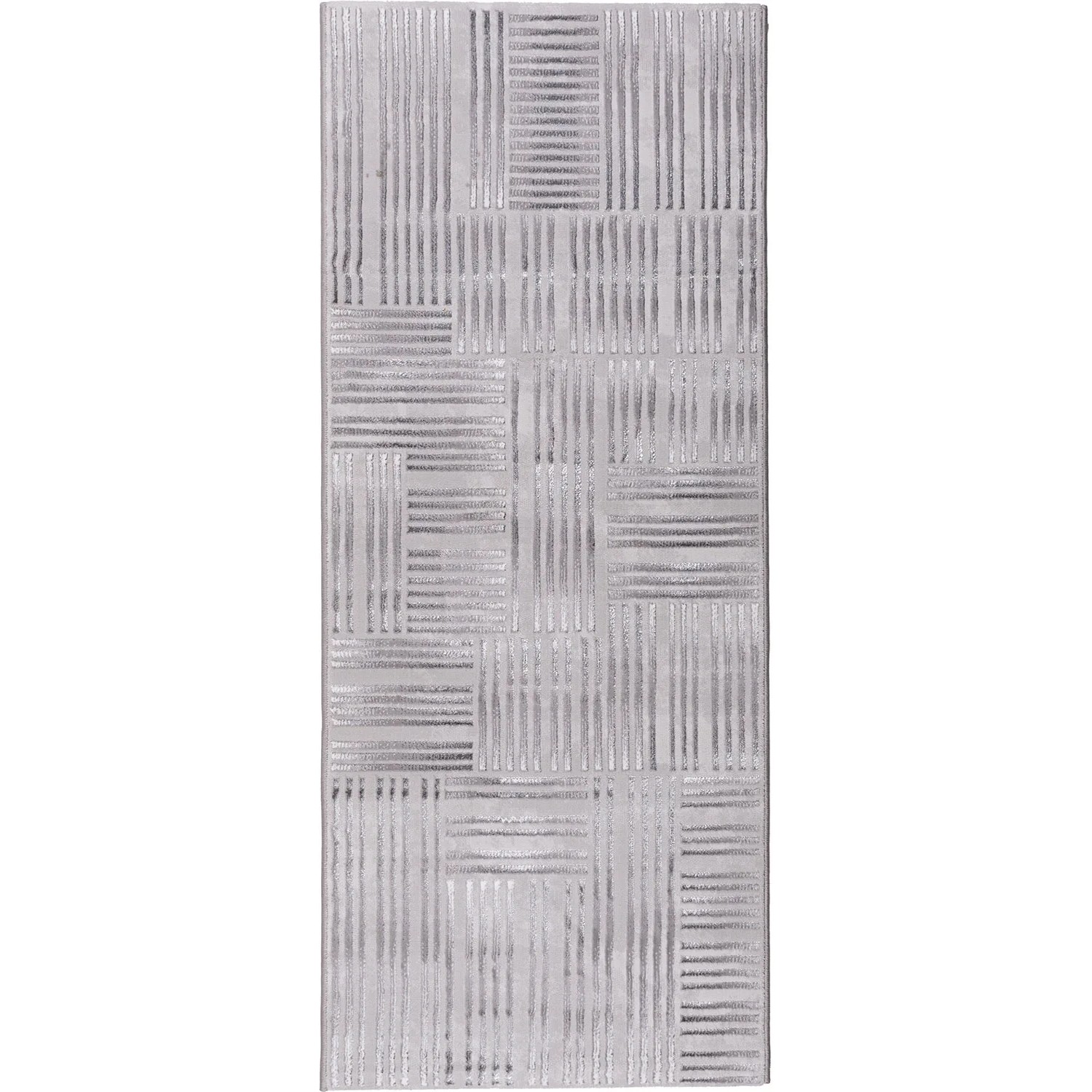 Multidecor Dywan COSTA linie 80 x 200 cm srebrny