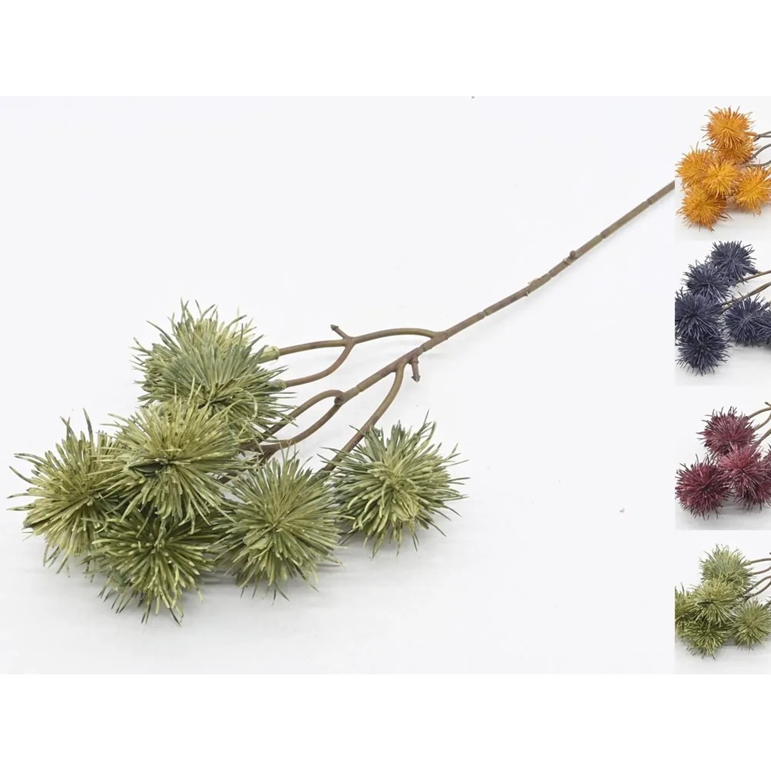 Gałązka sztuczna ozdobna, mix kolorów - 35 cm