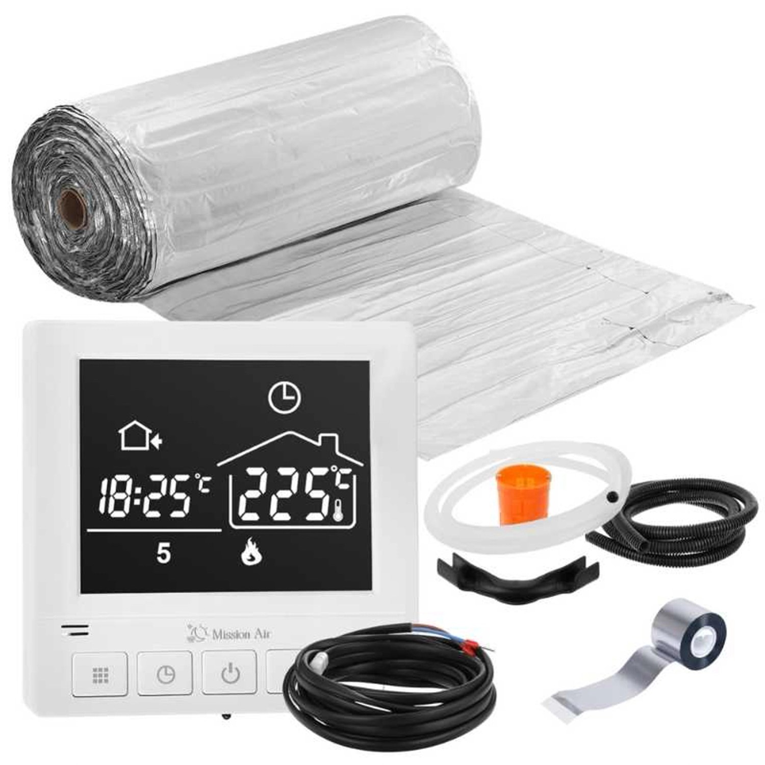 Mission Air Zestaw pod panele Mal 160 +Taurus White 15m2