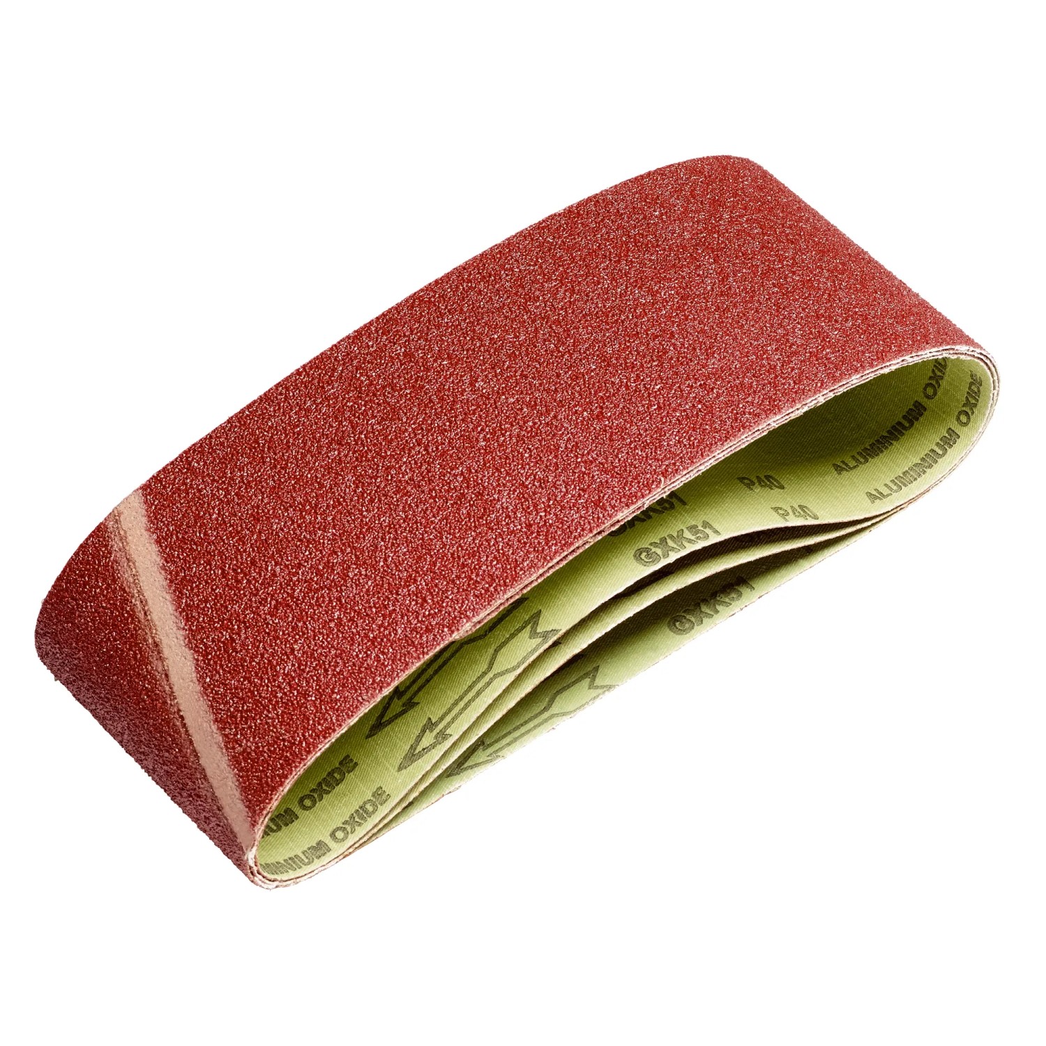 LUX-TOOLS Taśma szlifierska bezkońcowa 100 mm x 610 mm P 40 3 sztuki