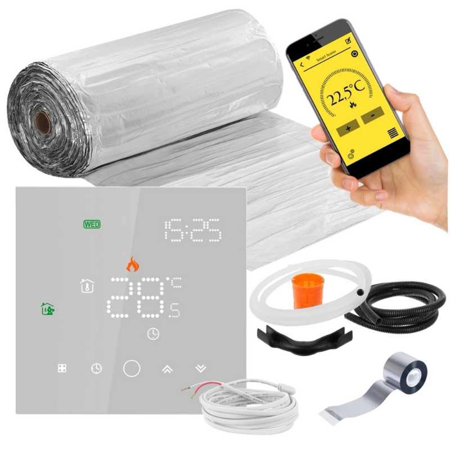 Mission Air Zestaw pod panele Mal 160 +Leo White 12m2