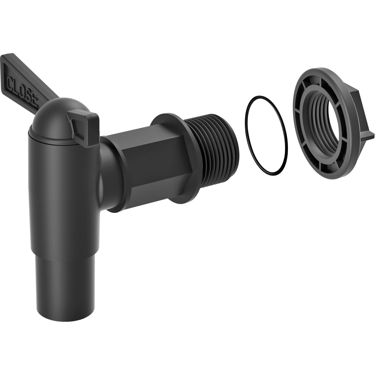 Prosperplast Kranik do zbiorników Cantap 3/4 cala - 15 x 0,4 x 0,2 cm