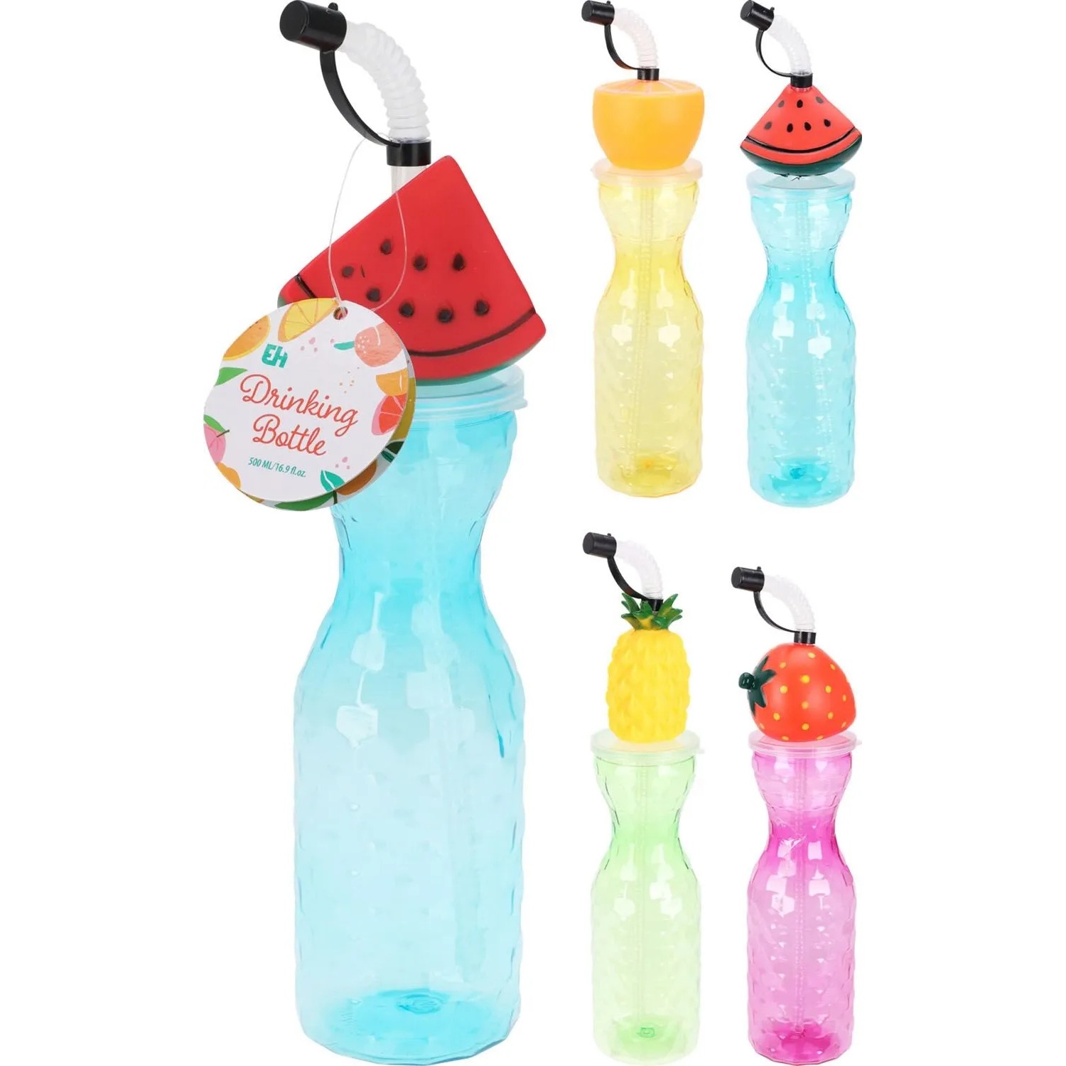 Butelka ze słomką - 500 ml