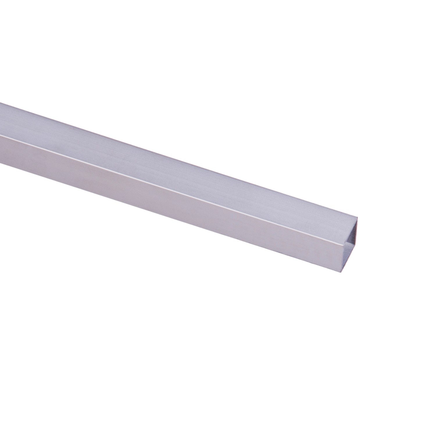 GAH Alberts Rura kwadratowa aluminiowa anodowana 15 mm x 15 mm x 2000 mm