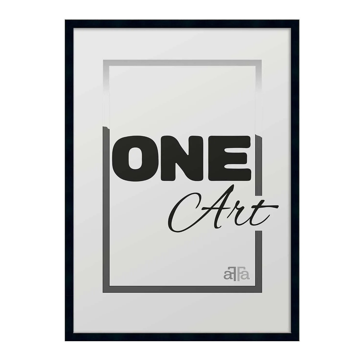 Frames Factory Fotorama HEKLA 59,4 x 84,1 cm czarna