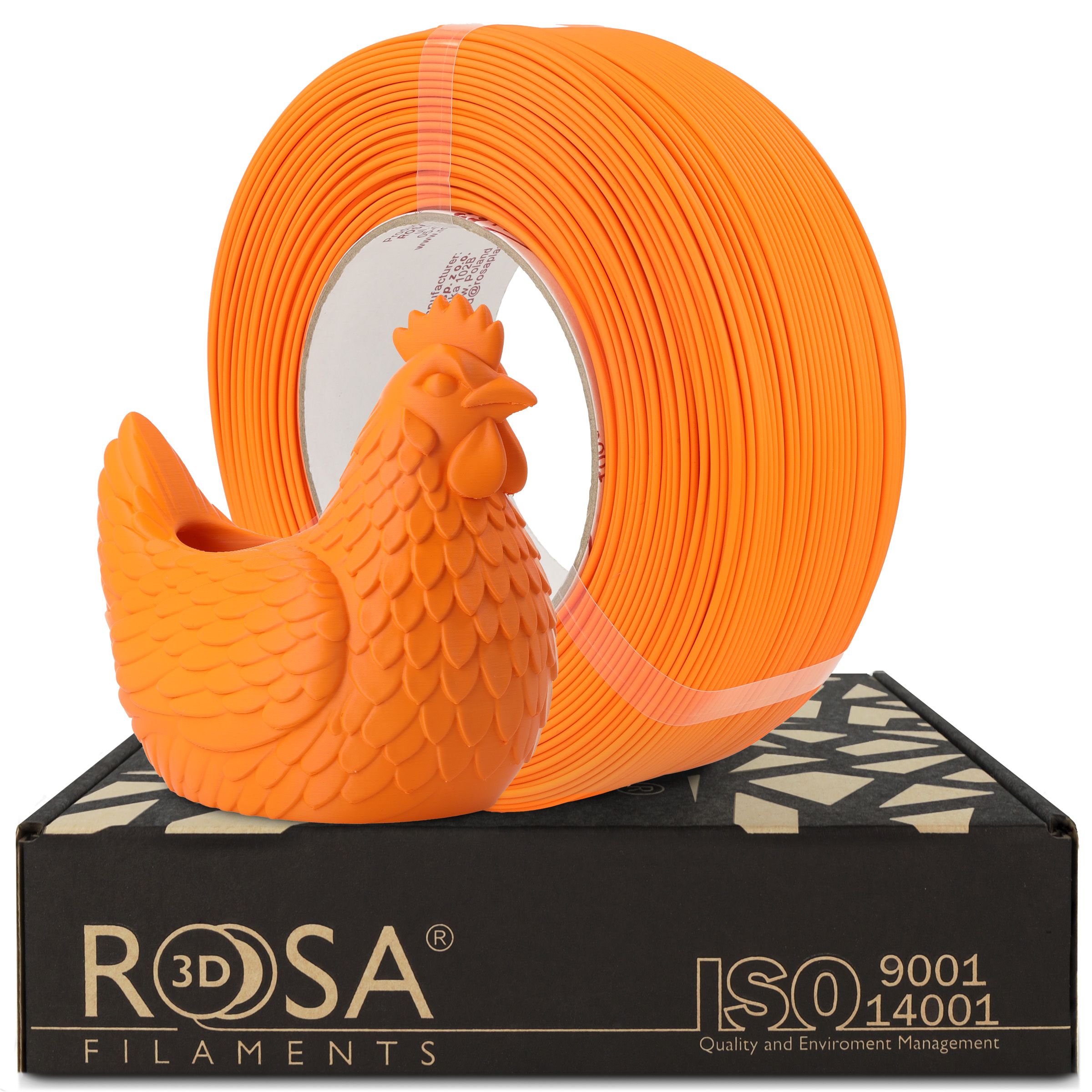 FILAMENT 3D ReFill PLA Speed Matt Curcuma Orange 1,75mm 1kg