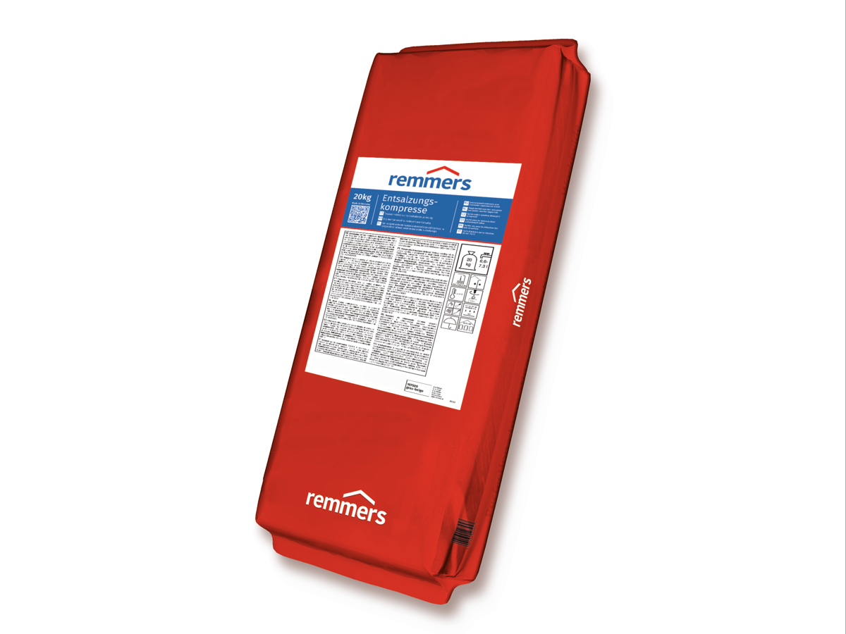 ZAPRAWA ZMNIEJSZAJĄCA ZAWARTOŚĆ SOLI Remmers Entsalzungskompresse 30kg