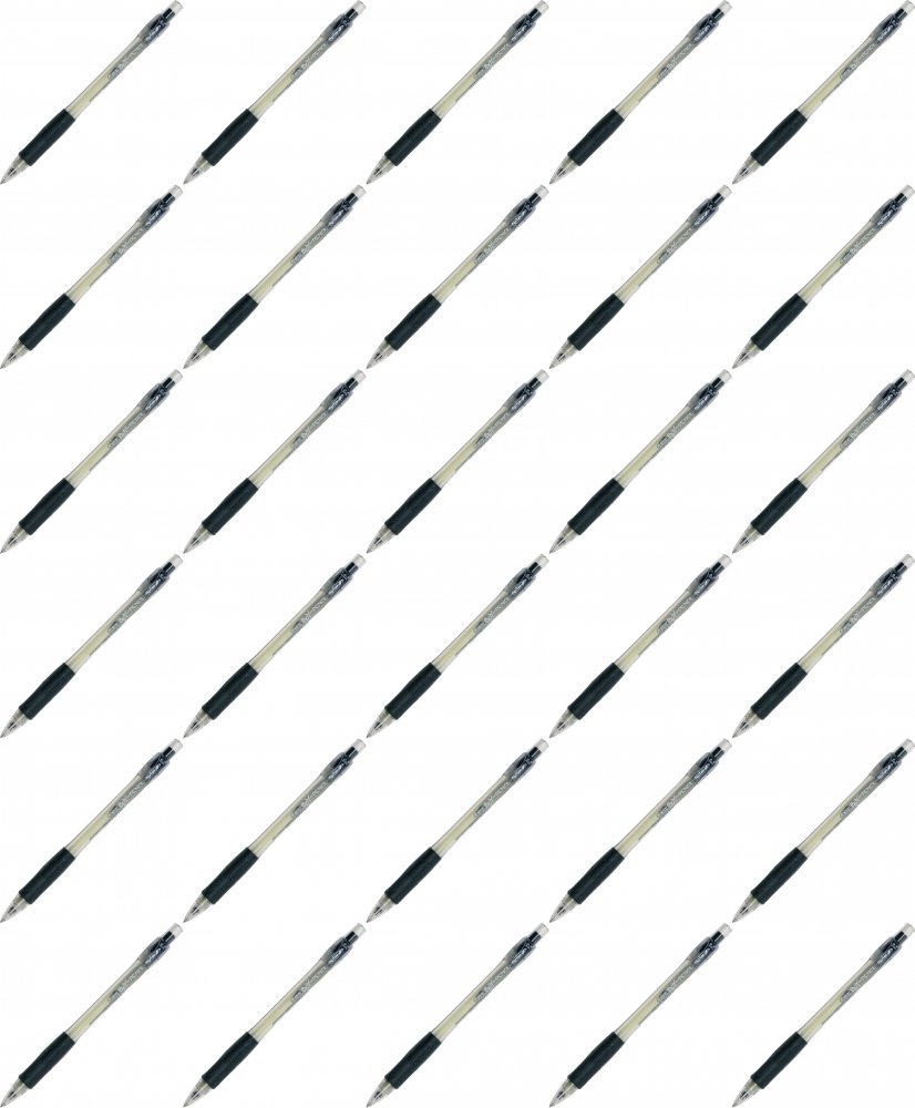 30x Ołówek automatyczny Rystor Boy-Pencil, 0.7mm, z gumką, czarny