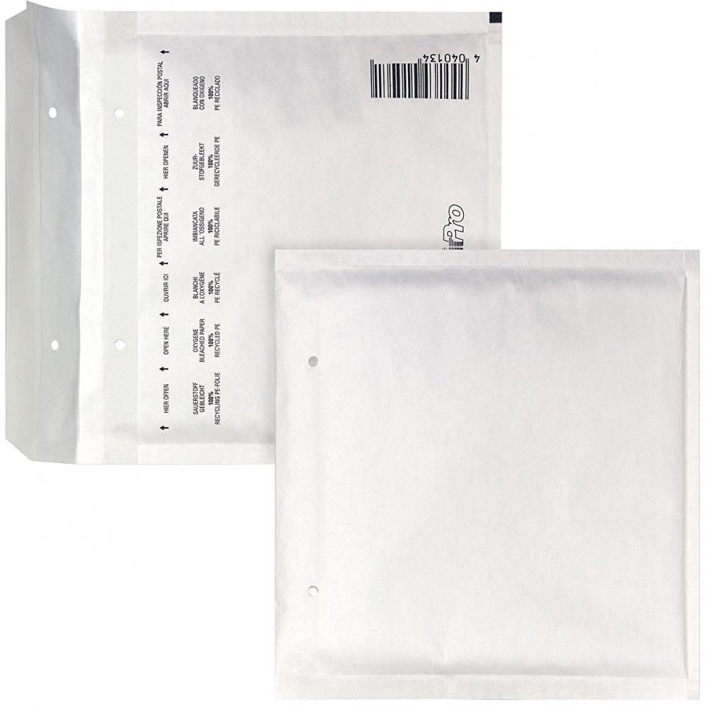 Koperta bąbelkowa Bong AirPro, CD23, 200x175mm, 100 sztuk, biały