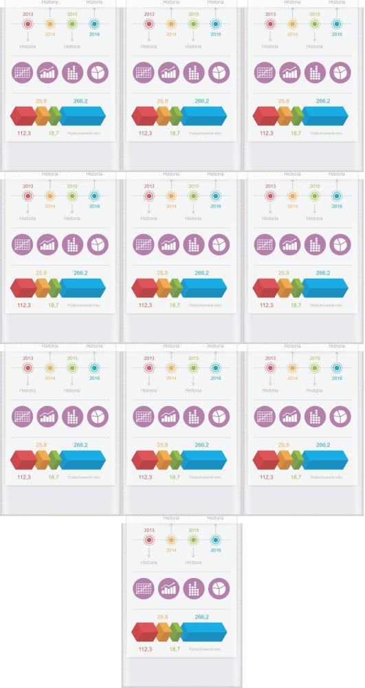 10x Ofertówki krytaliczne Biurfol, A5, sztywne, 25 sztuk, transparentny