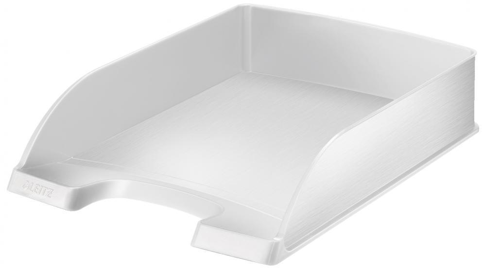 Półka na dokumenty Leitz Style, A4, plastikowa, biały