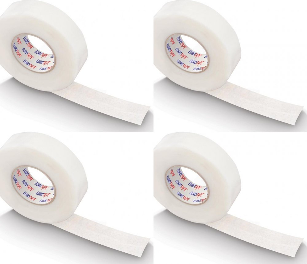 4x Taśma montażowa Dalpo, Euro-Tape, 25mm x 5m, biały