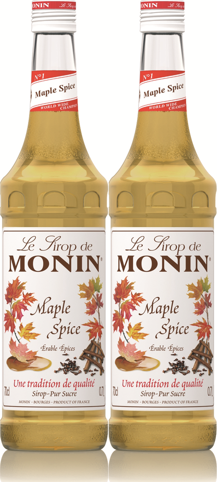 2x Syrop Monin, klonowy korzenny, 700ml