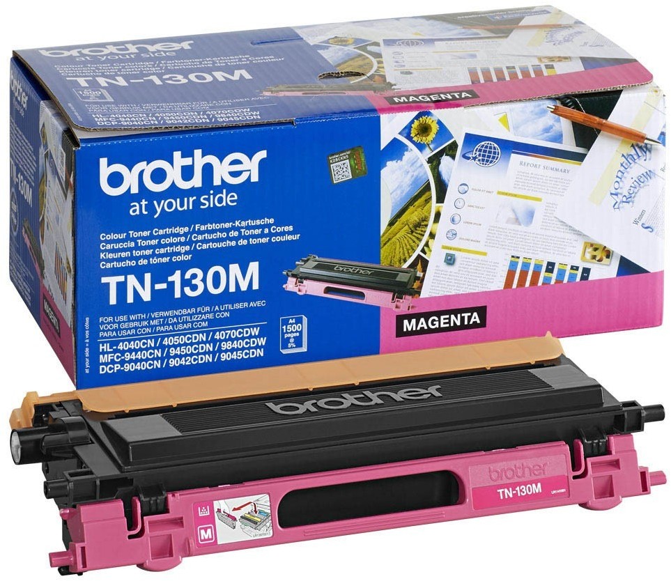 Toner Brother (TN-130M), 1500 stron, magenta (purpurowy)