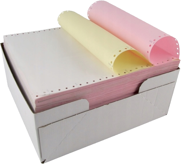 Papier samokopiujący do drukarki igłowej (składanka) Drescher Polska Sp. z o.o., 240mmx12", 1+2 bez nadruku