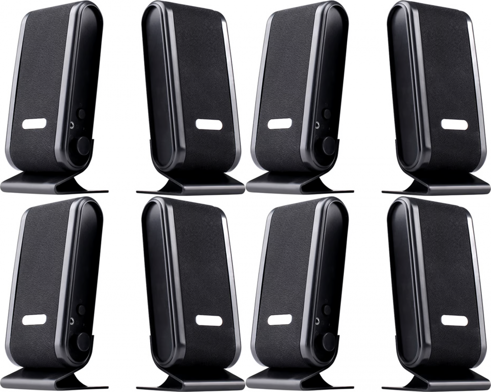 4x Głośniki Tracer 2.0 Quanto, USB, 2 sztuki, czarny