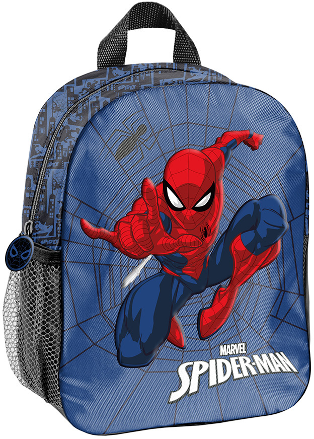 Plecak dla przedszkolaka Paso Spider-Man 3D, jednokomorowy, 28x22x10cm