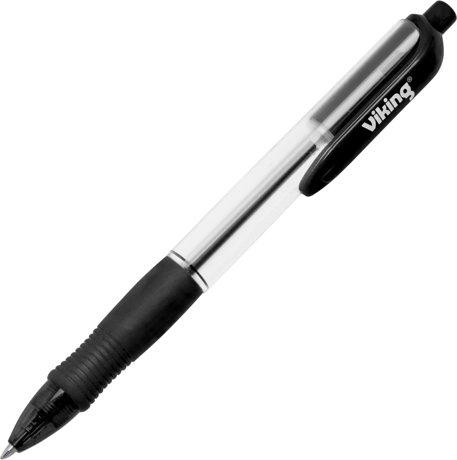 Długopis automatyczny Viking, Comfort RT-M, 1mm, czarny