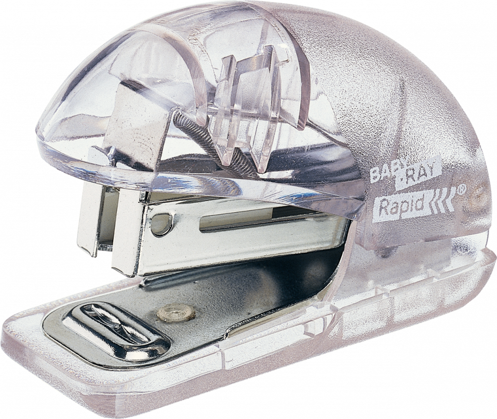 Zszywacz Rapid Baby F4, do 10 kartek, przezroczysty