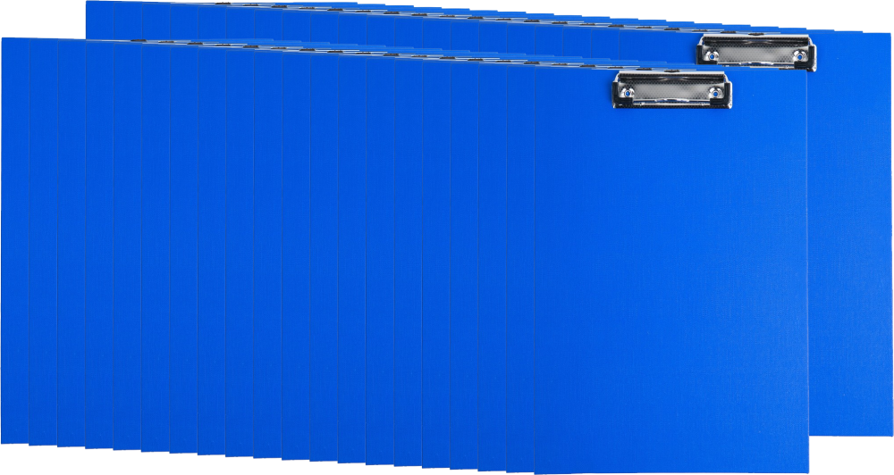 40x Clipboard D.Rect, A4, niebieski