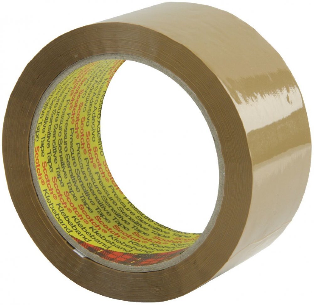 Taśma pakowa Scotch 371, 48mmx66m, brązowy