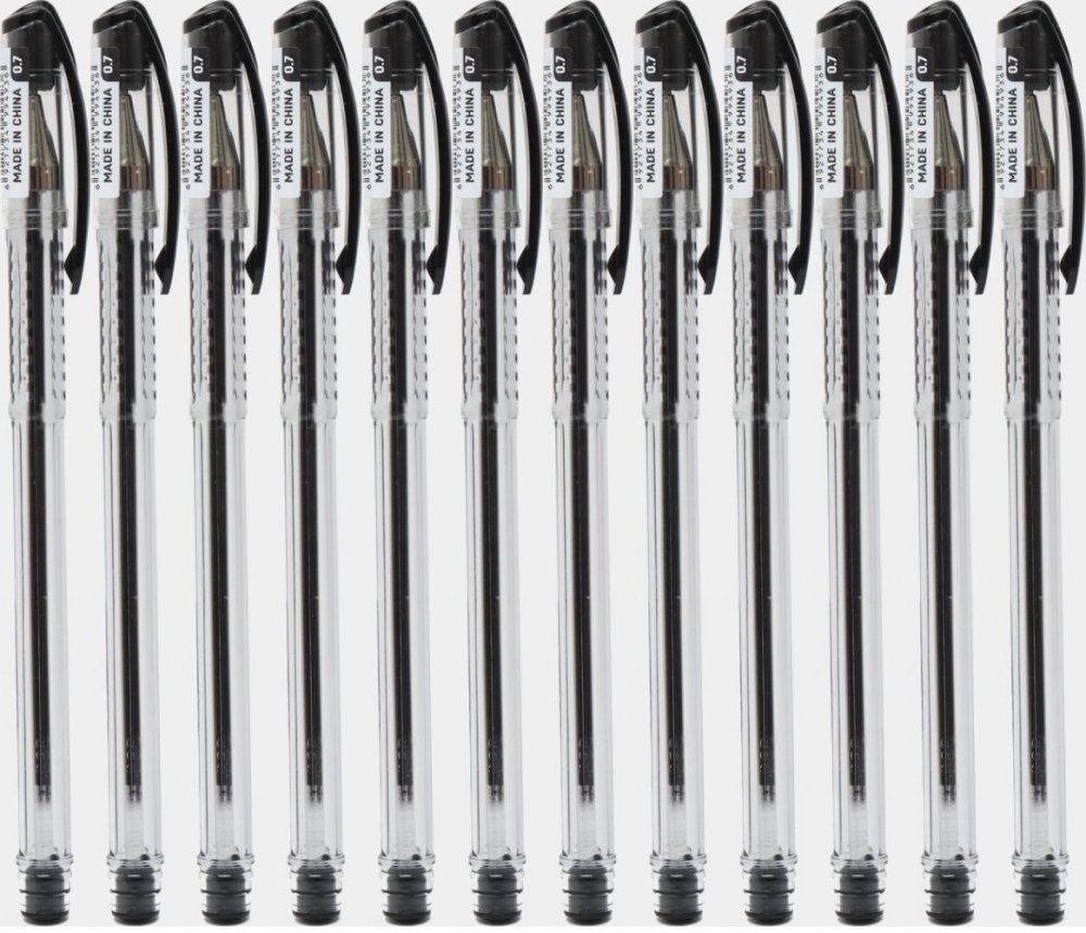 12x Długopis Deli Think, czarny