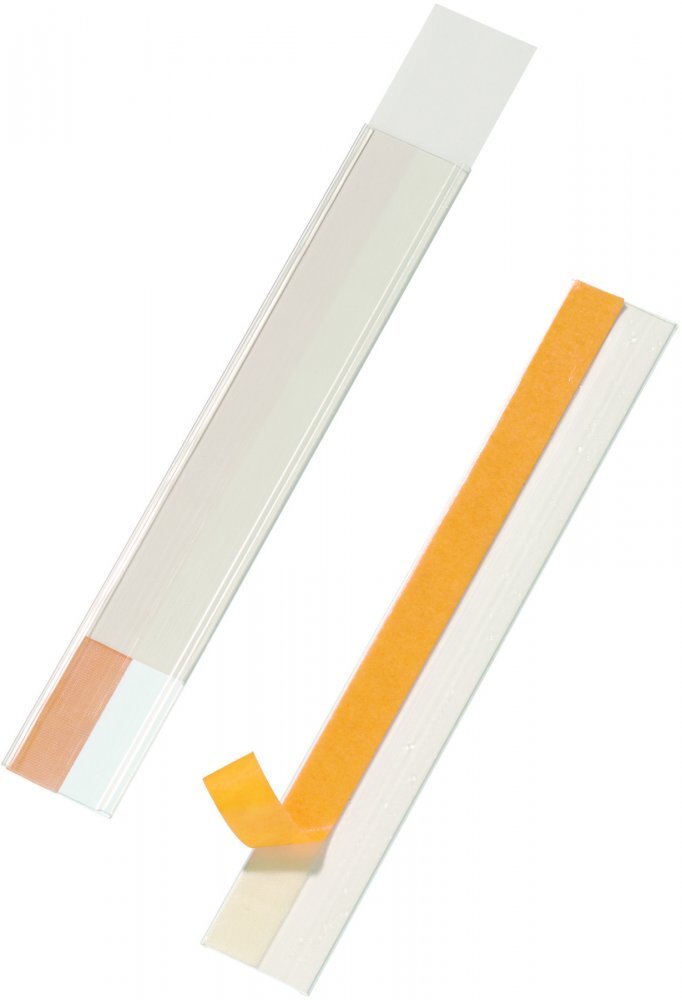 2x Listwa samoprzylepna Durable Scanfix, 40x200mm, 50 sztuk, transparentny