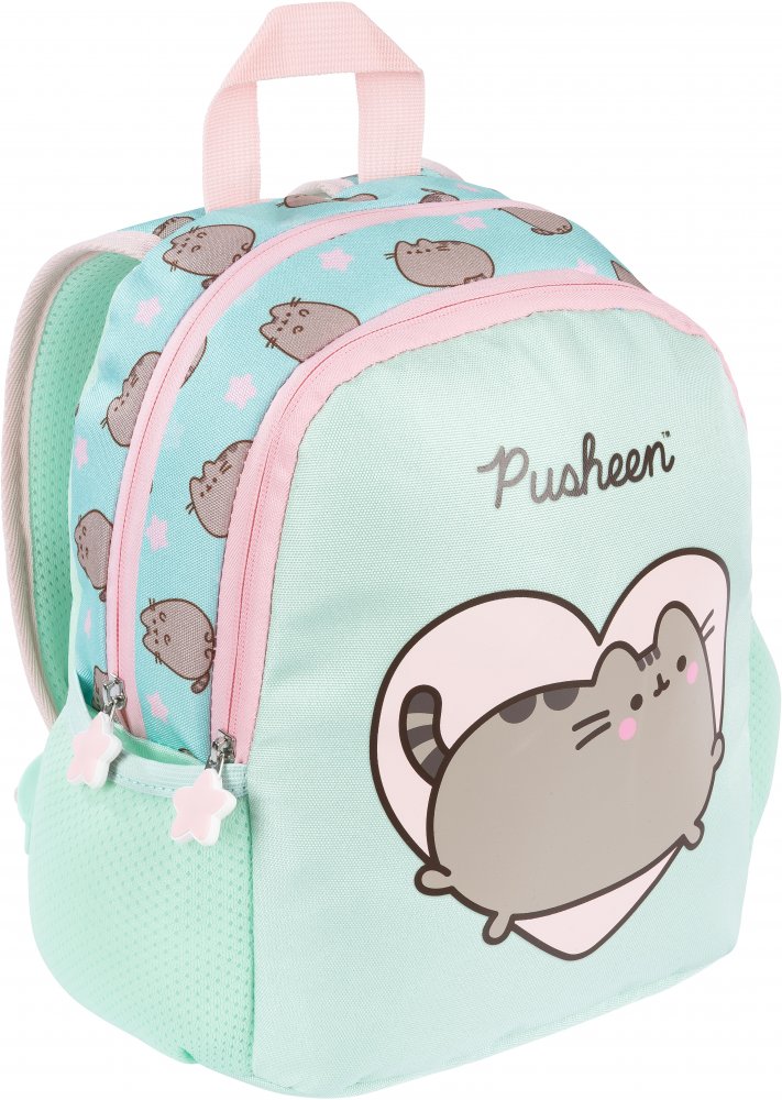 Plecak Pusheen Mint D6, dla przedszkolaka, dwukomorowy, 11.5"