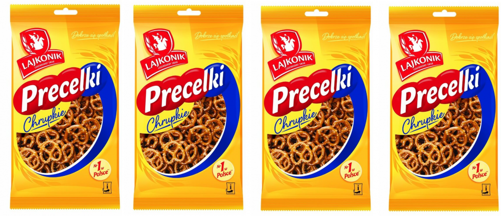 4x precelki Lajkonik, 130g
