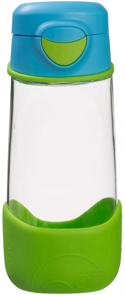 Bidon na wodę B.Box, z ustnikiem, tritan, 450 ml, Ocean Breeze