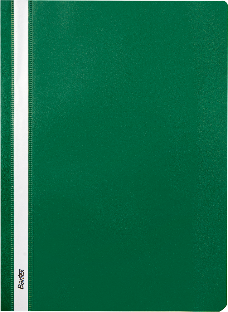 Skoroszyt plastikowy bez oczek Bantex Budget, A4, do 200 kartek, zielony