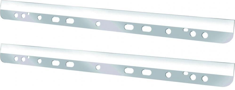 2x Listwa samoprzylepna Q-Connect, A4, 25mm, 50 sztuk, przezroczysty