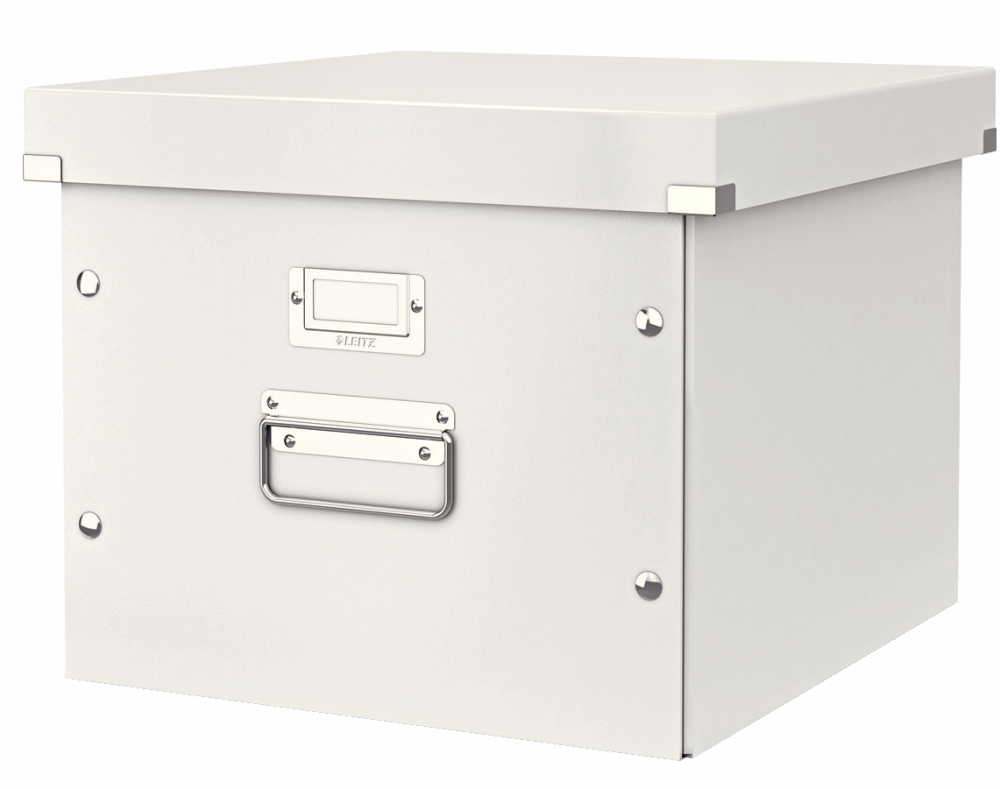 Pojemnik na 15 teczek zawieszanych Leitz Click&Store, A4, 370x356x282mm biały