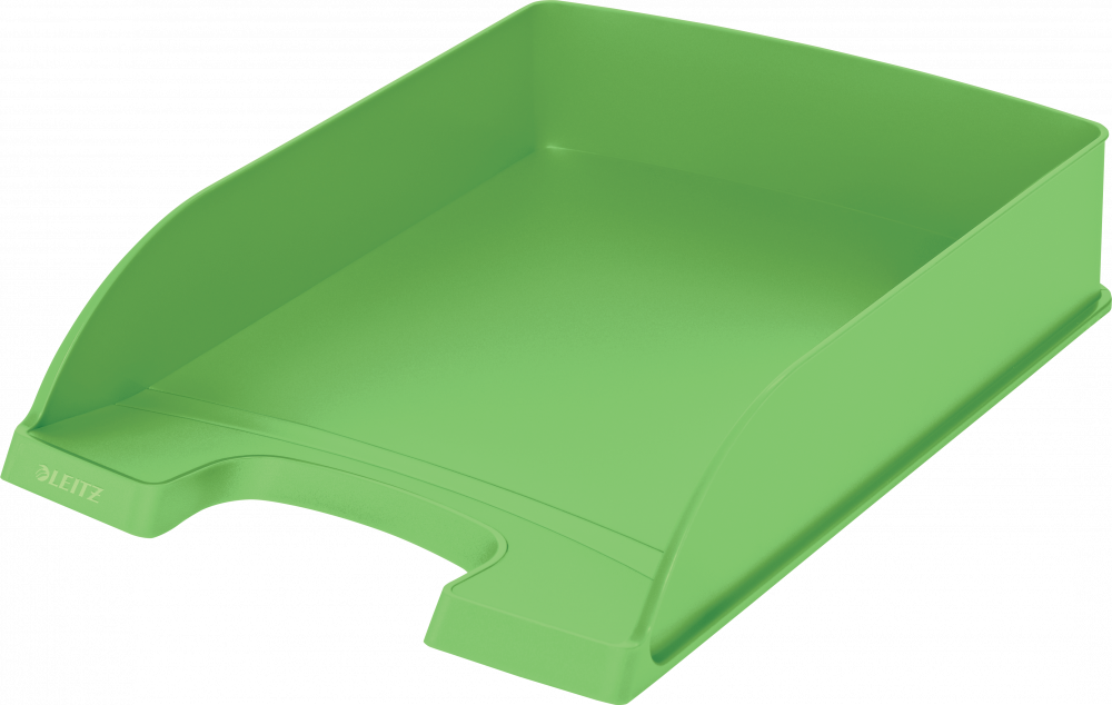 Półka na dokumenty Leitz Recycle, A4, plastikowa, zielony