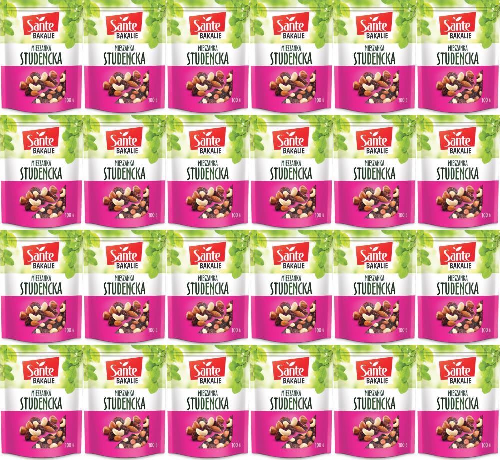 24x Mieszanka studencka Sante, 100g