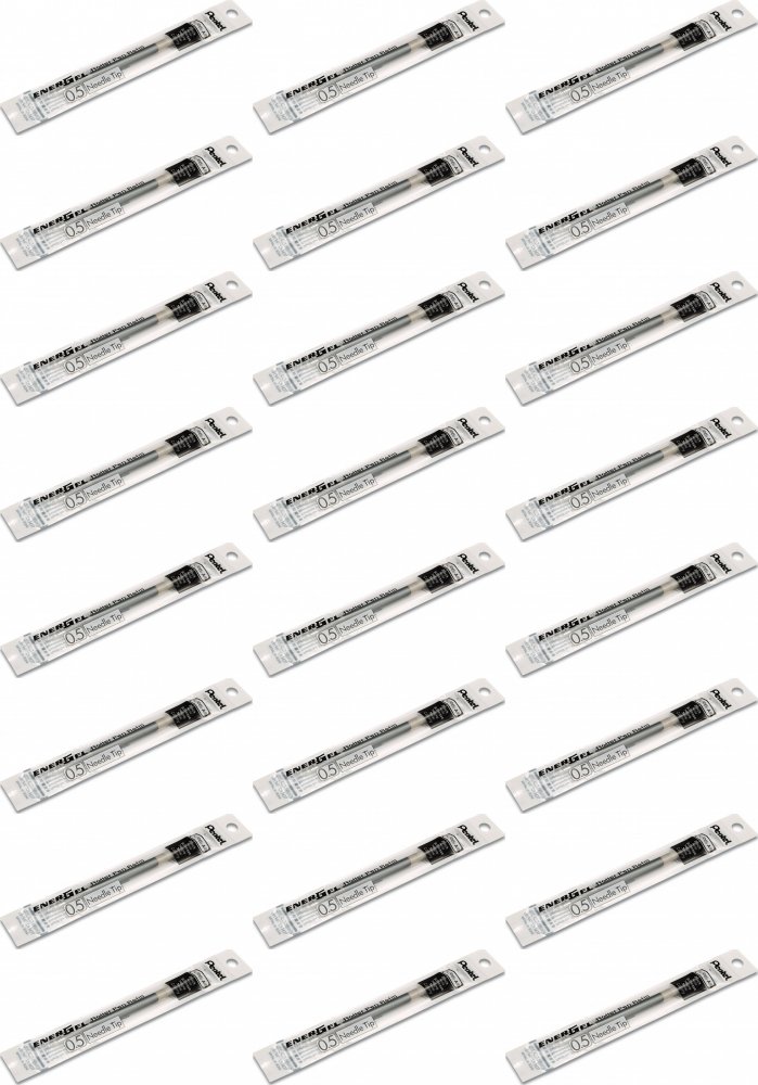24x Wkład wymienny Pentel EnerGel LRN5, 0.5mm, czarny