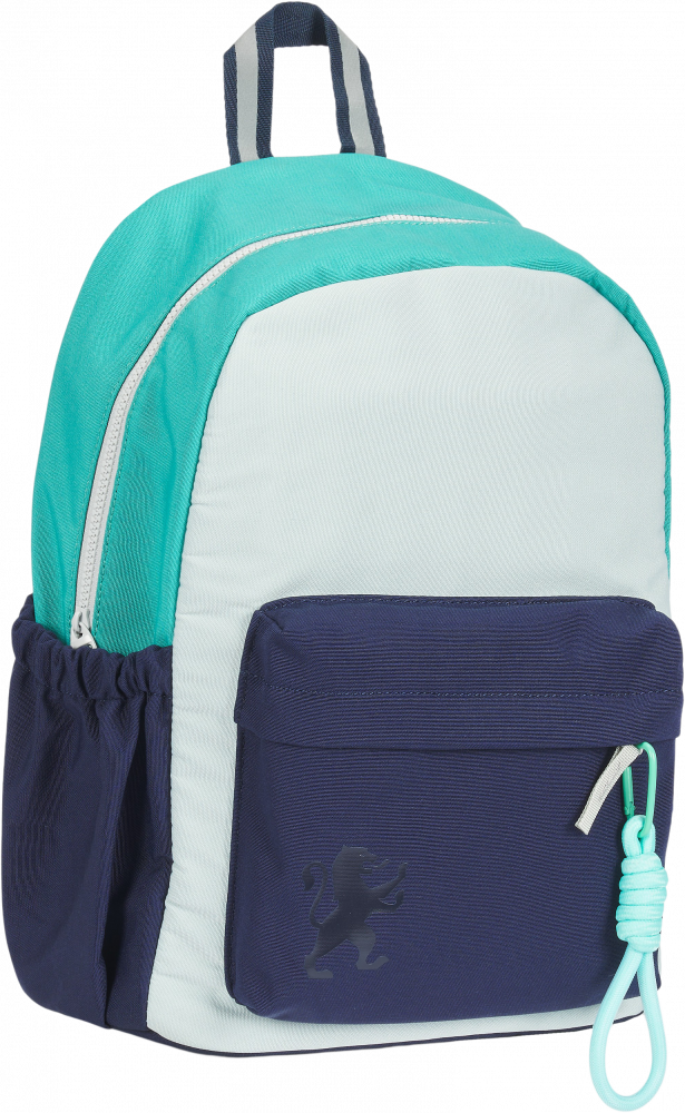 Plecak szkolny Oxford Funky, jednokomorowy, 25l, 40x28x15cm, turkusowo-granatowy