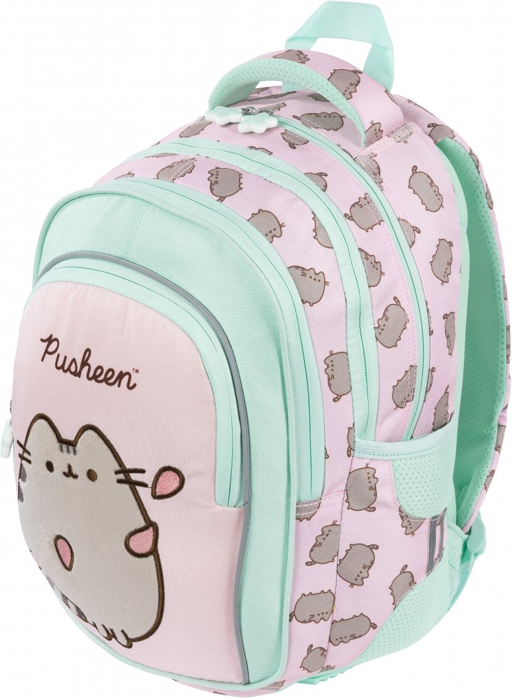Plecak Pusheen Pink BPL58, czterokomorowy, 22l, 40x28x18cm