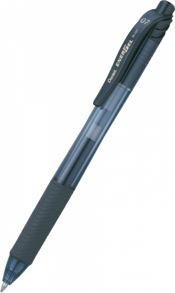 Pióro kulkowe automatyczne Pentel, EnerGel BL-107, 0.7mm, czarny