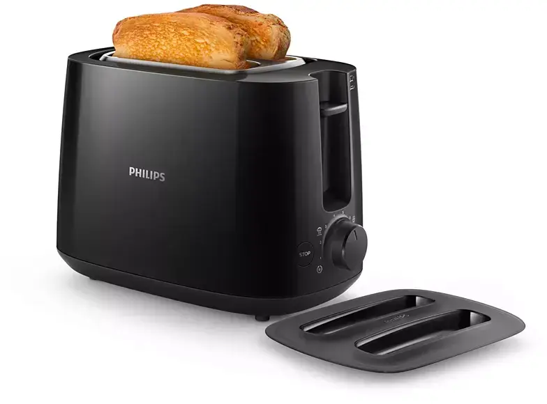 Outlet: USZKODZONE OPAKOWANIE Toster Philips Daily Collection HD2582/90, czarny