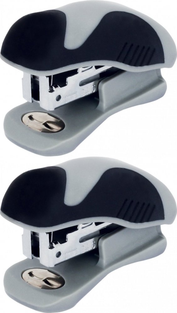 2x Zszywacz Eagle Alpha S5027B, do 15 kartek, czarny