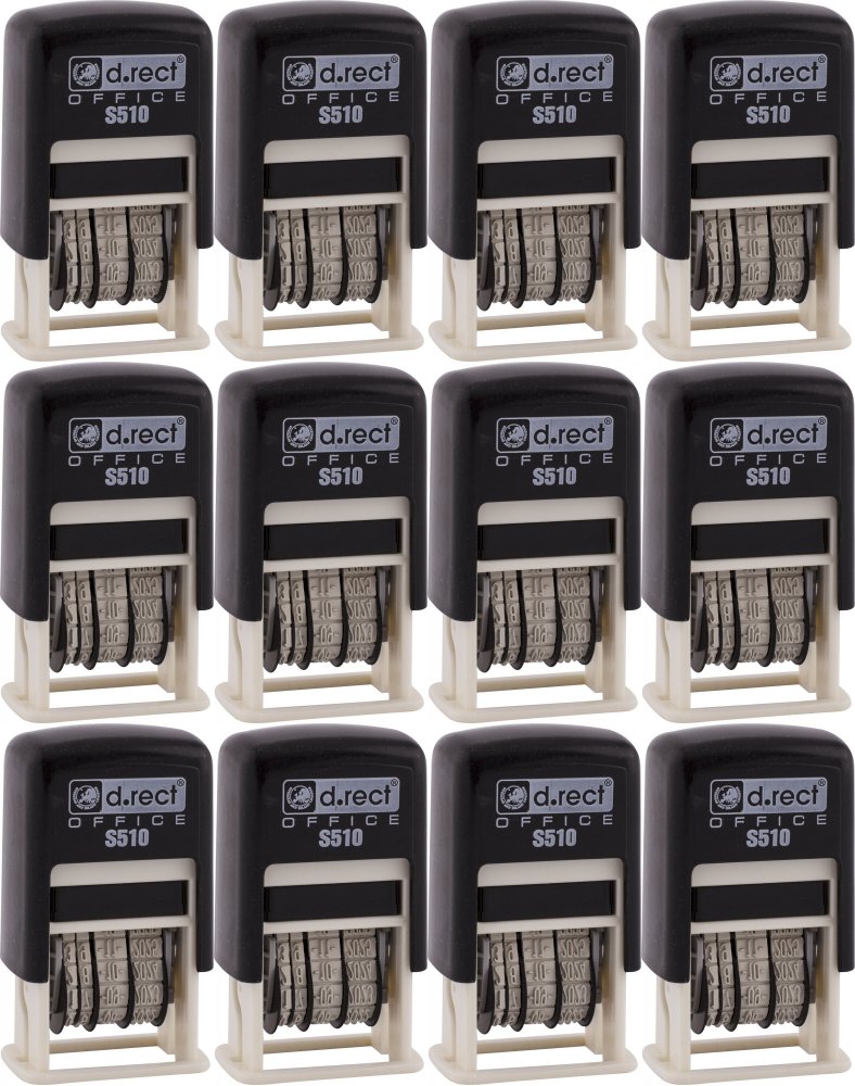 12x Datownik D.Rect S510, wersja cyfrowa