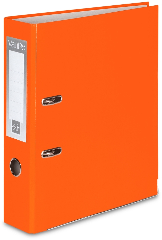 Segregator A4 VauPe FCK, 75mm, do 500 kartek, pomarańczowy